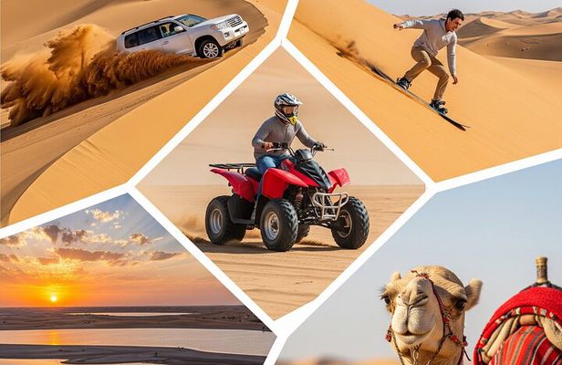 Golden Dunes Adventure – Quads, Camels & Boards