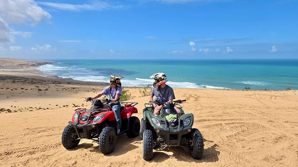 Quad Biking in Timlalin Dunes