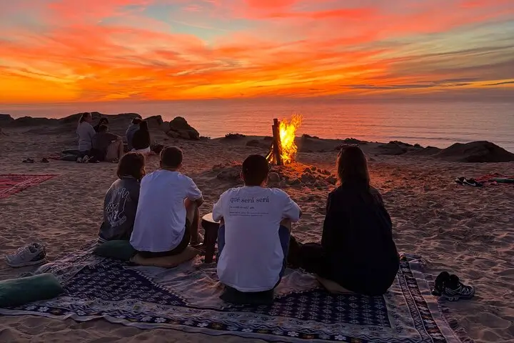 Sunset Desert Picnic on Timlalin Dunes