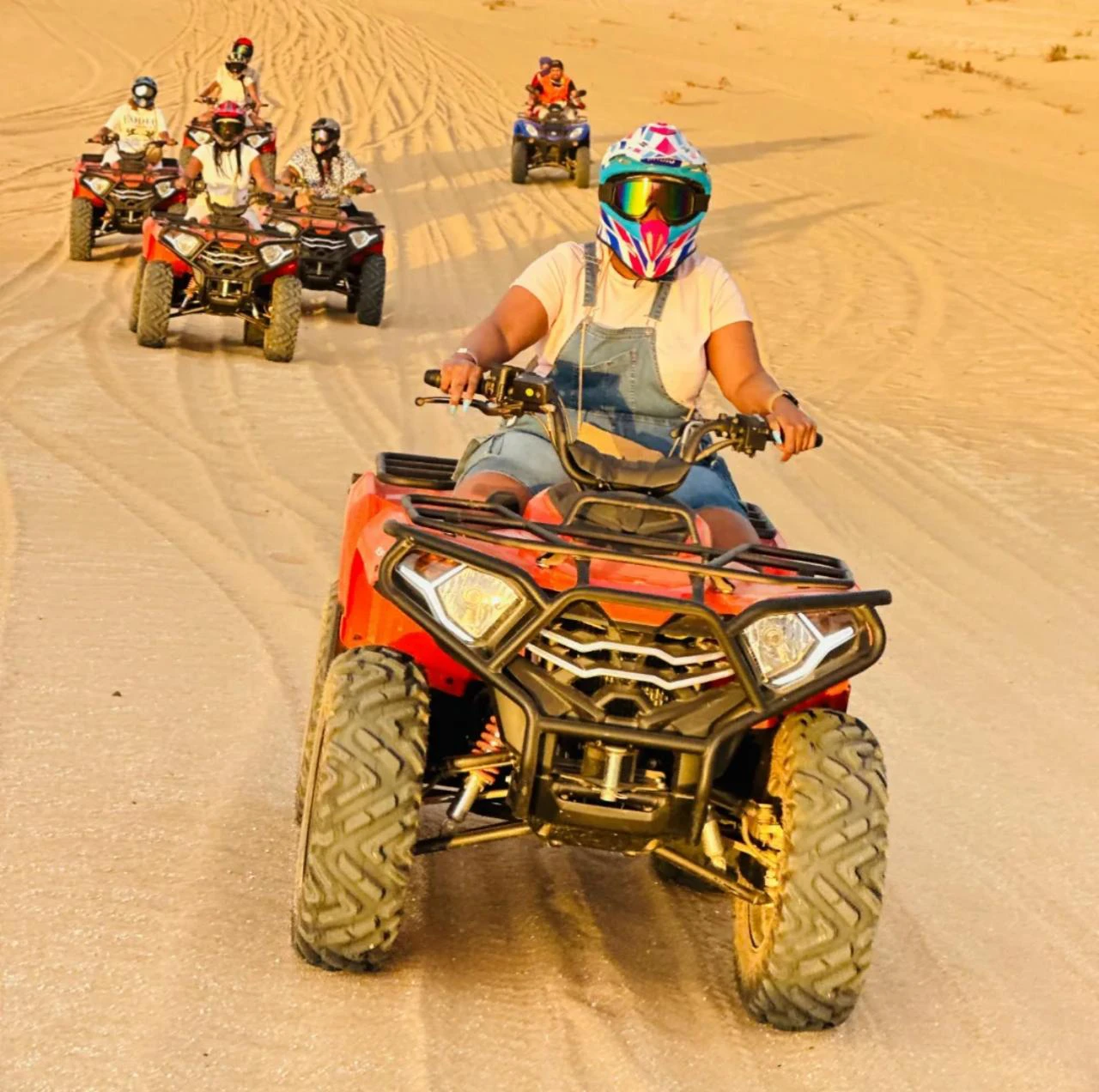 Sunset Quad Biking Tour With BBQ Agadir